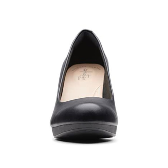 Clarks Adriel Viola Dress Pump – Black Leather - 8.5 wide - Picture 2 of 5